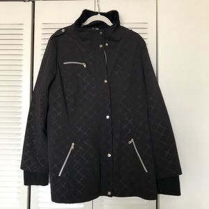 Jessica Simpson black coat